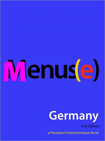 Menus(e): Germany