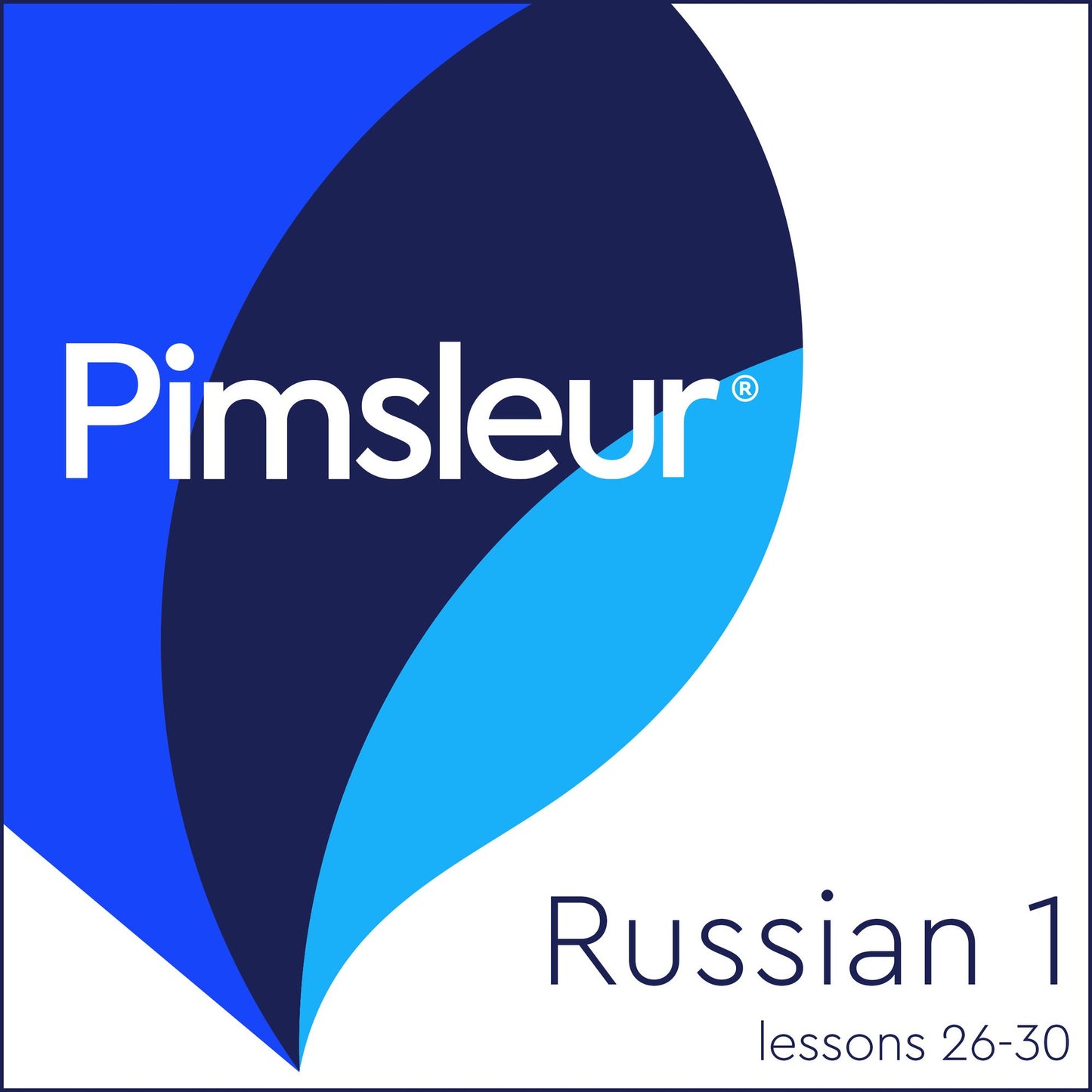 Pimsleur Russian Level 1 Lessons 26-30 MP3: Learn to Speak and Understand Russian with Pimsleur Language Programs