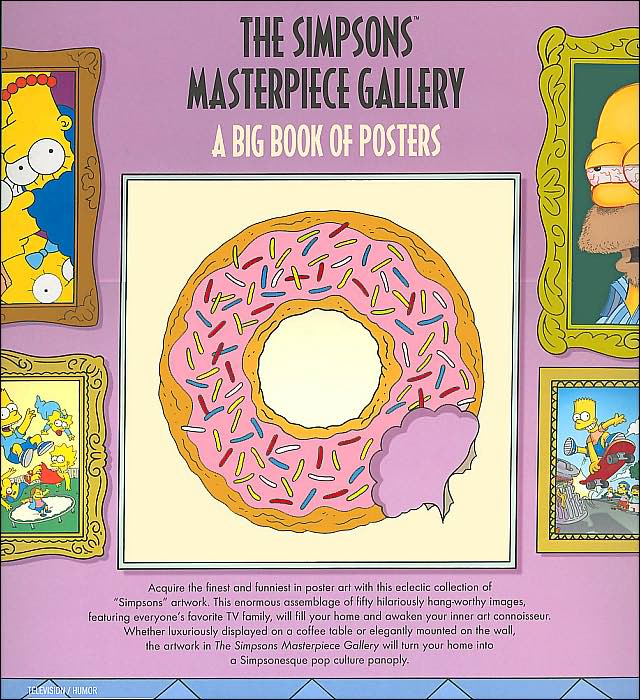 Simpsons Masterpiece Gallery: A Big Book of Posters