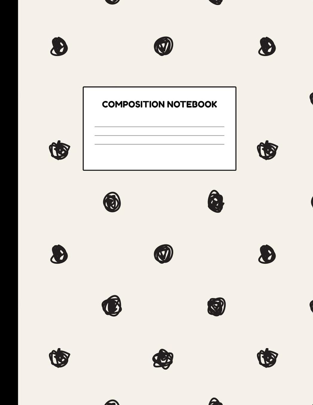 Composition Notebook: Wide Ruled Paper Notebook Journal - Blank Lined Workbook for Teens Kids Students Girls for Home School College for Writing Notes
