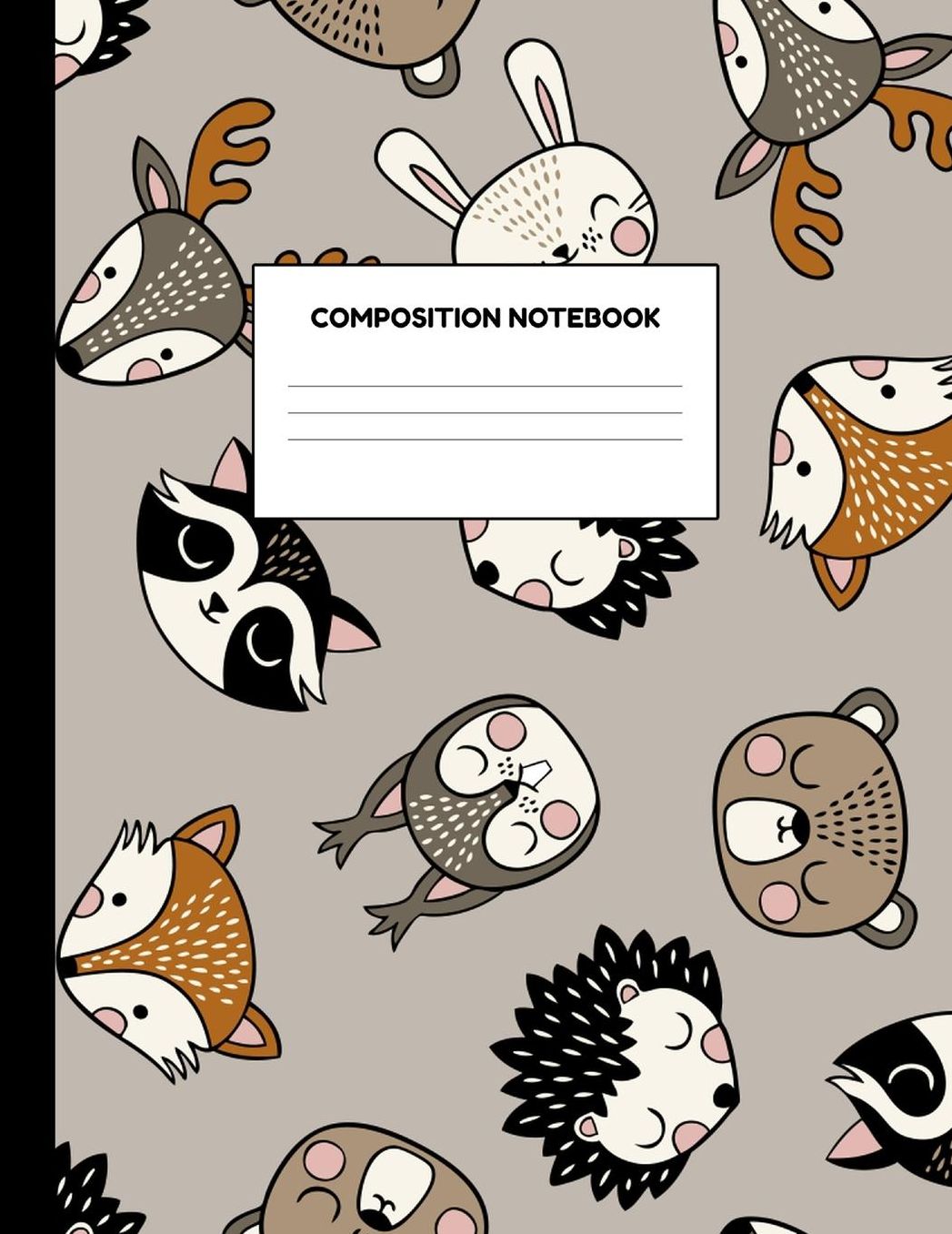 Composition Notebook: Wide Ruled Paper Notebook Journal - Blank Lined Workbook for Teens Kids Students Girls for Home School College for Writing Notes
