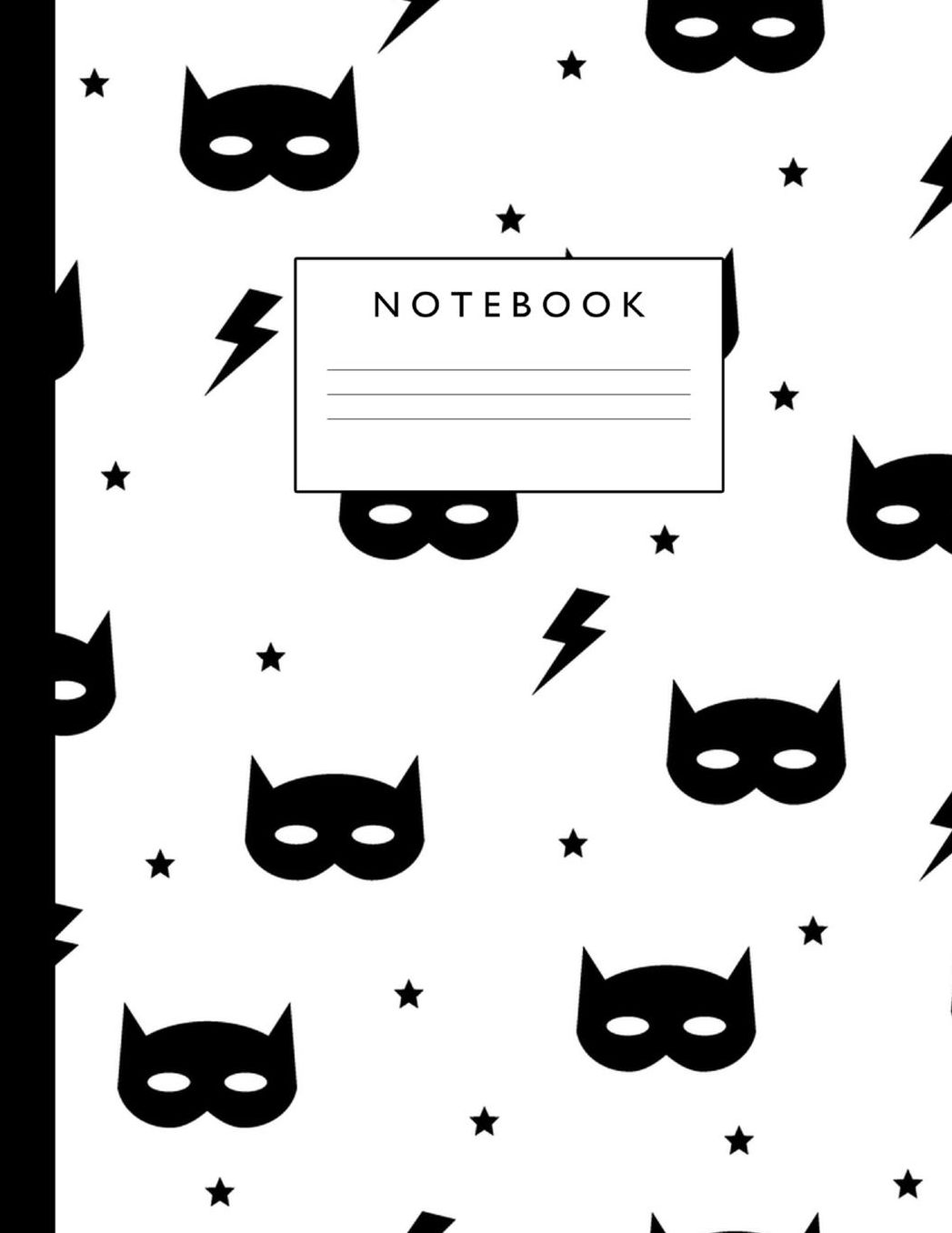 Notebook: Cute Lined Journal Ruled Composition Note Book to Draw and Write In - School Supplies for Elementary, Highschool and College (8.5 x 11 Size 100 Writing Pages) Cover Design 246