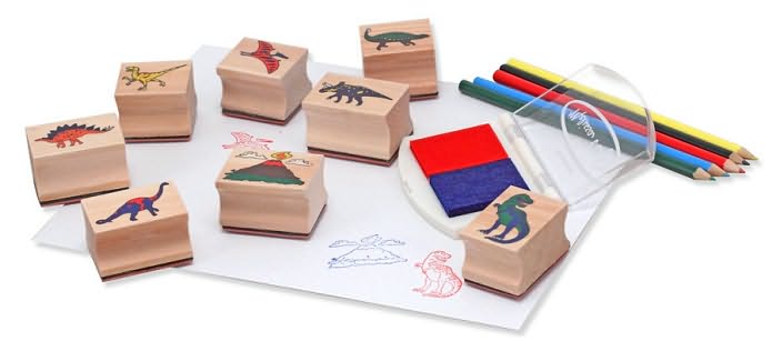 Dinosaur Stamp Set