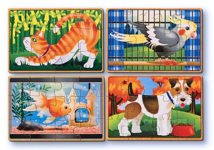 Pets Puzzles in a Box