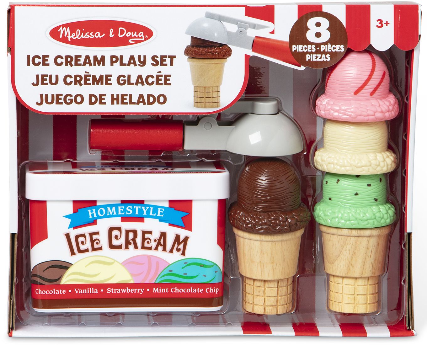 Scoop & Stack Ice Cream Cone Playset