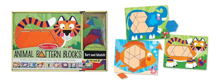 Animal Pattern Blocks Set