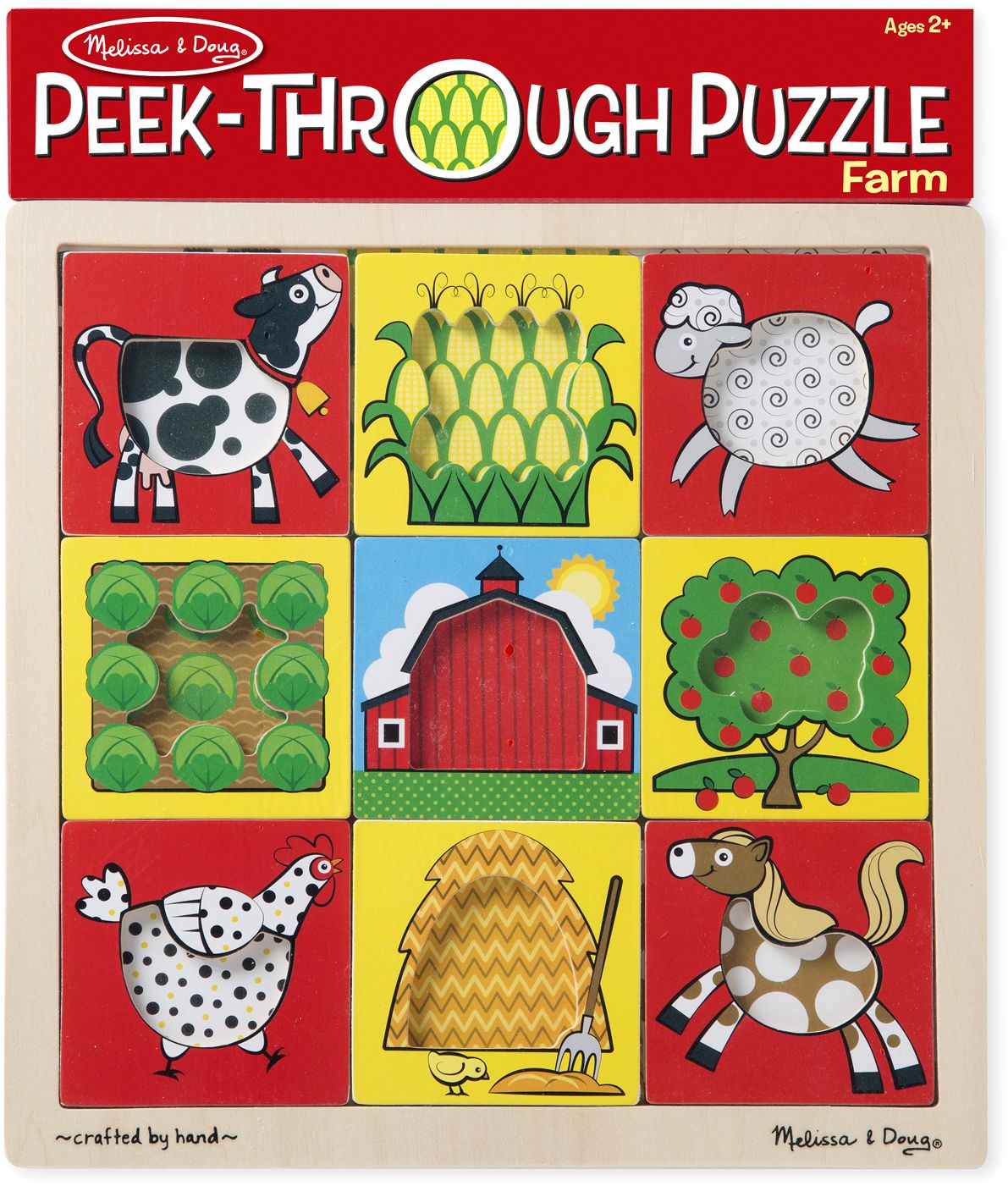 Peek-Through Puzzle - Farm