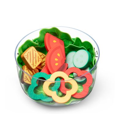 Melissa & Doug Salad Spinner Play Set, Pretend Play Food for Boys and Girls Ages 3+
