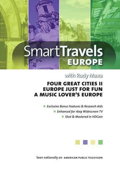 Smart Travels Europe: Four Great Cities II/Europe Just For Fun/A Music Lover's Europe