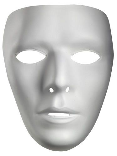 Disguise 10475DI Blank Male Mask