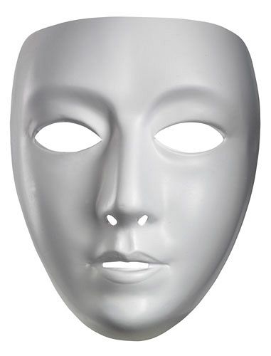 Disguise 10476DI Blank Female Mask