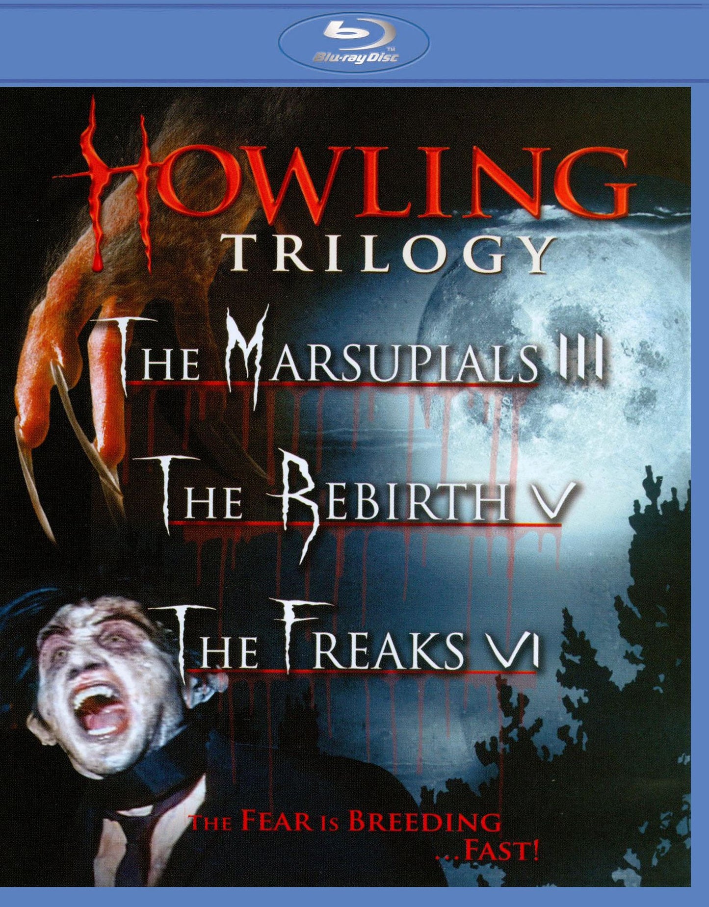 Howling Trilogy: The Marsupials/The Rebirth/The Freaks [Blu-ray]
