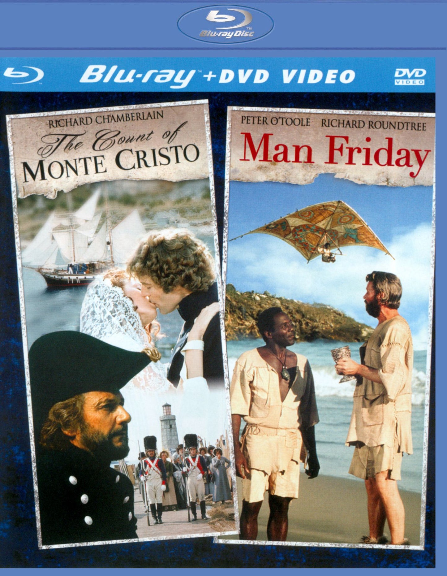 Count Of Monte Cristo/man Friday Double Feature
