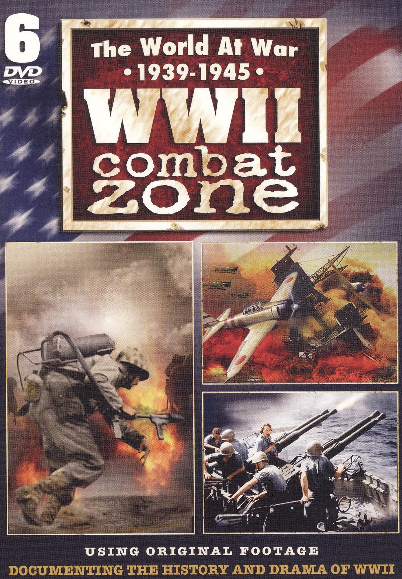 WWII Combat Zone: The World at War 1939-1945 [6 Discs]