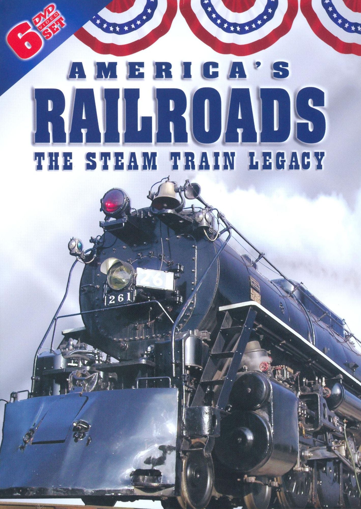 America's Railroads: The Steam Train Legacy [6 Discs]