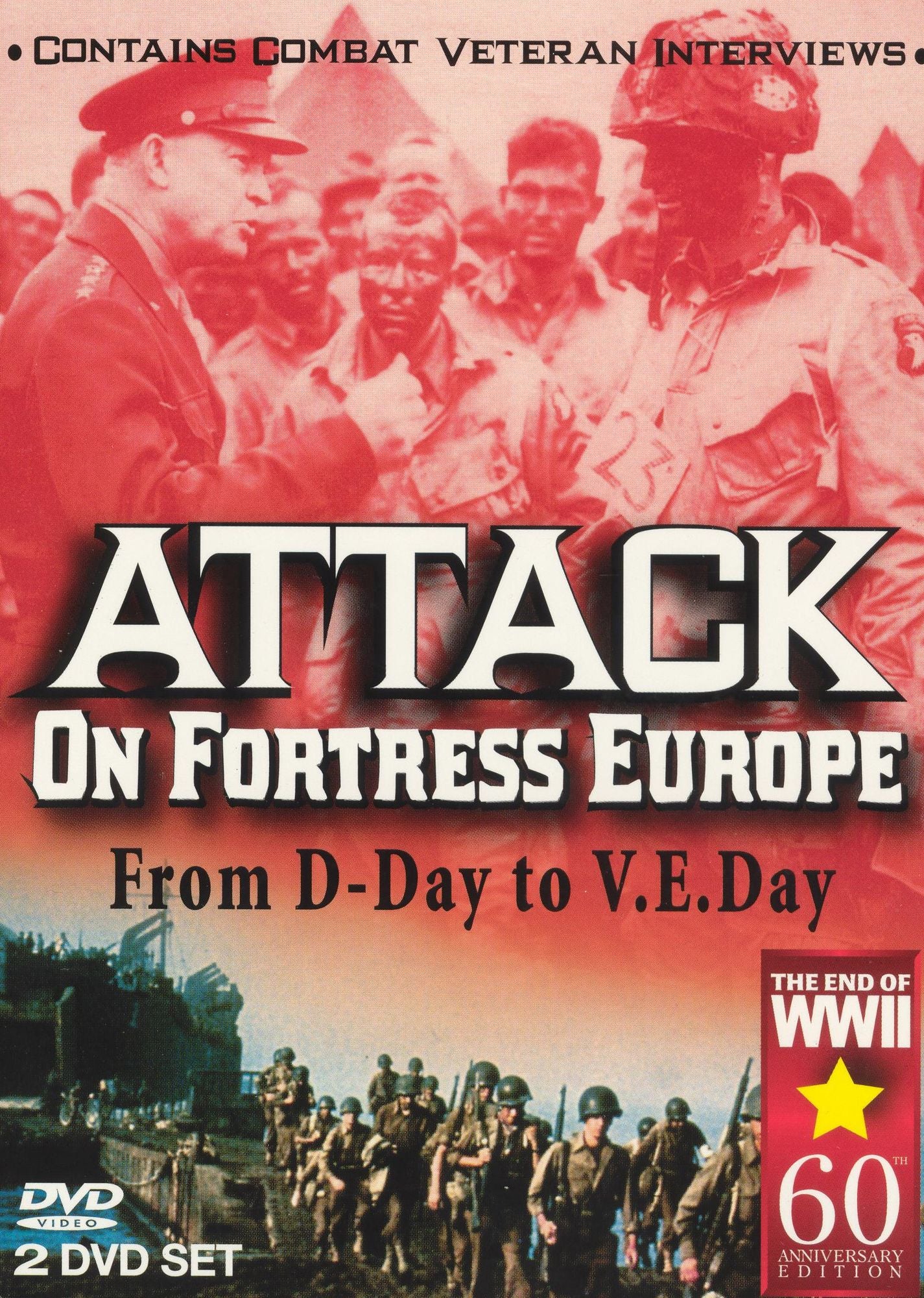 Attack on Fortress Europe: From D-Day to V.E. Day [2 Discs]
