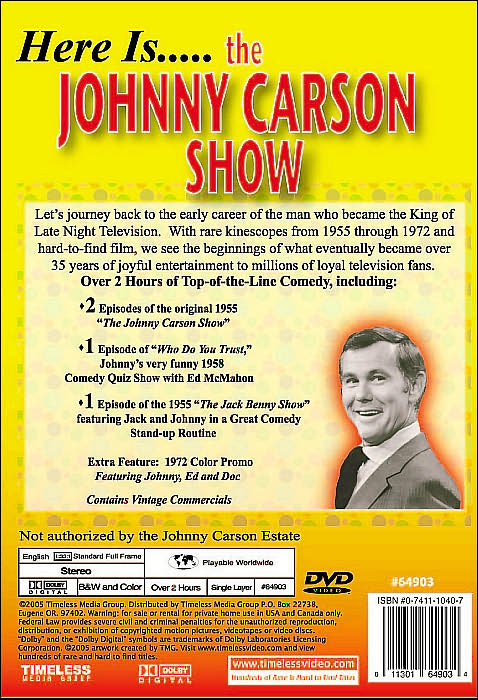 Here Is...The Johnny Carson Show