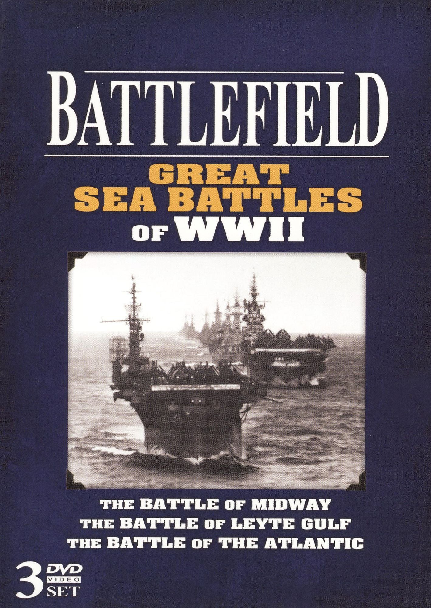 Battlefield: Great Sea Battles of WWII [3 Discs]