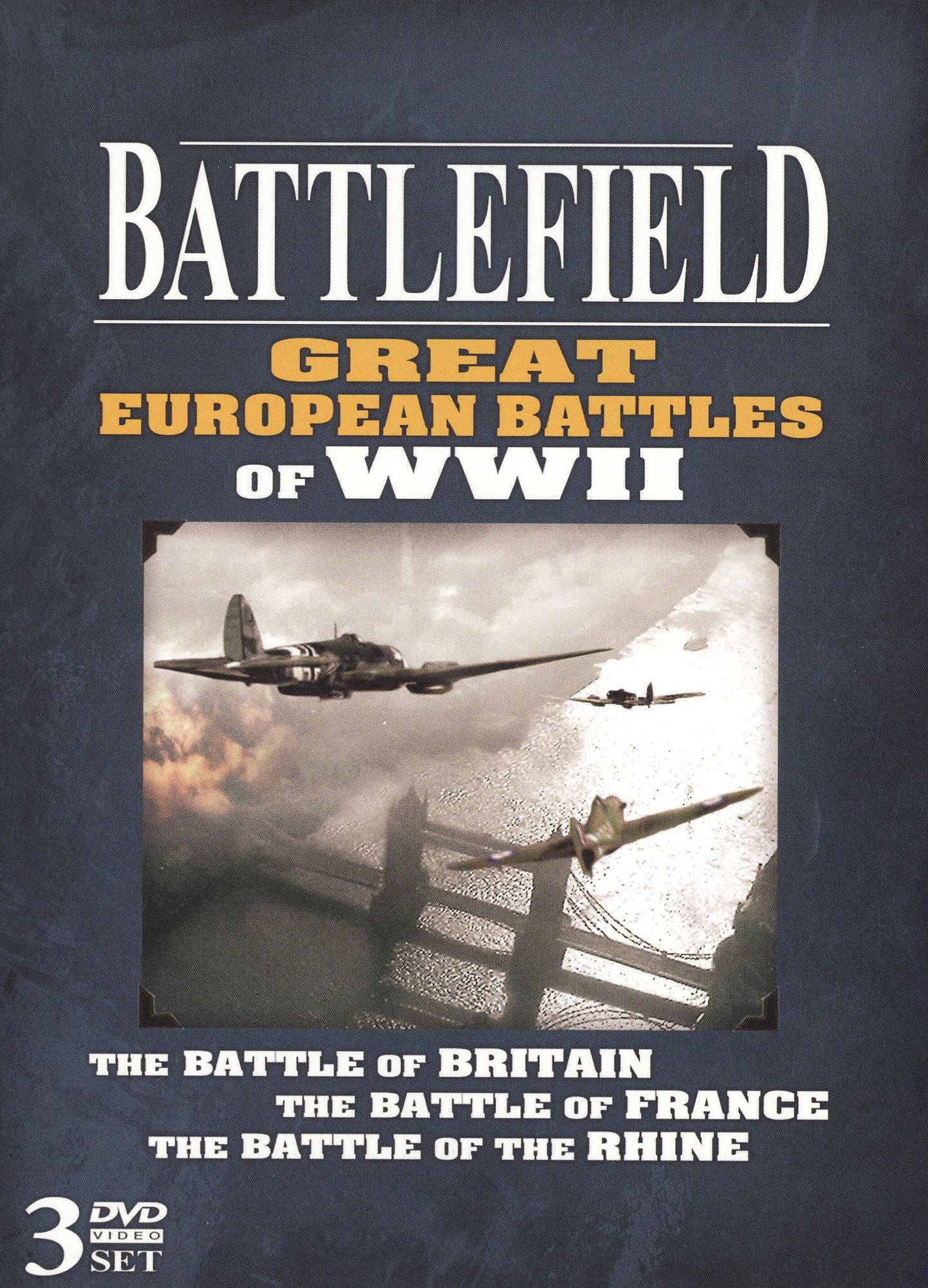 Battlefield: Great European Battles of WWII [3 Discs]