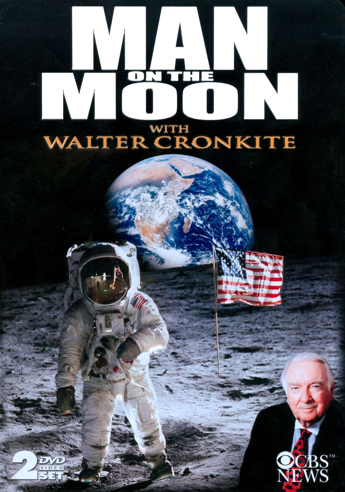 Man on the Moon with Walter Cronkite [2 Discs] [Tin Can]