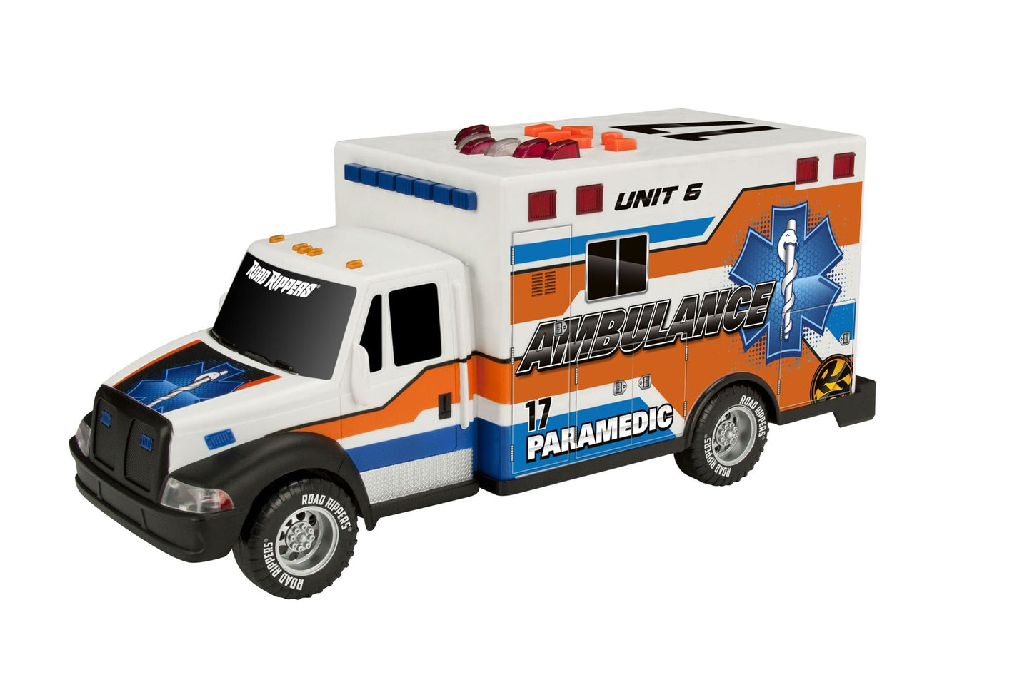 Road Rippers 14" Rush & Rescue Ambulance Car