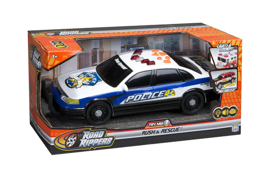 Road Rippers 14" Rush & Rescue Police Car