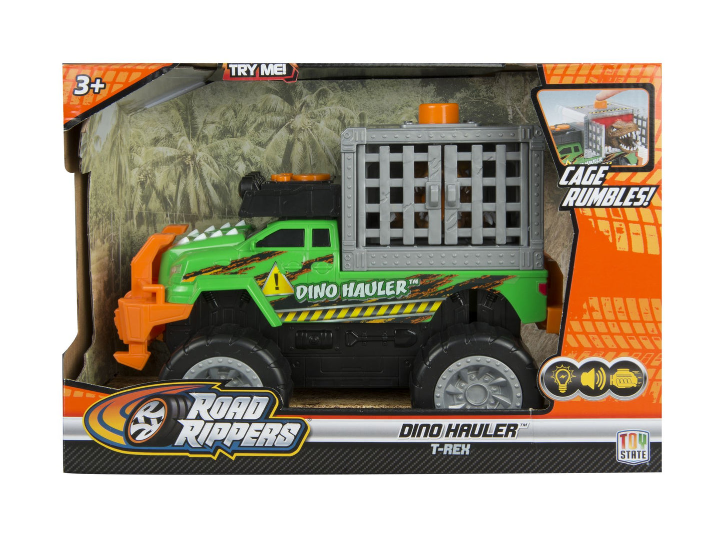 Road Rippers T-Rex Dino Hauler Light & Sound Vehicle