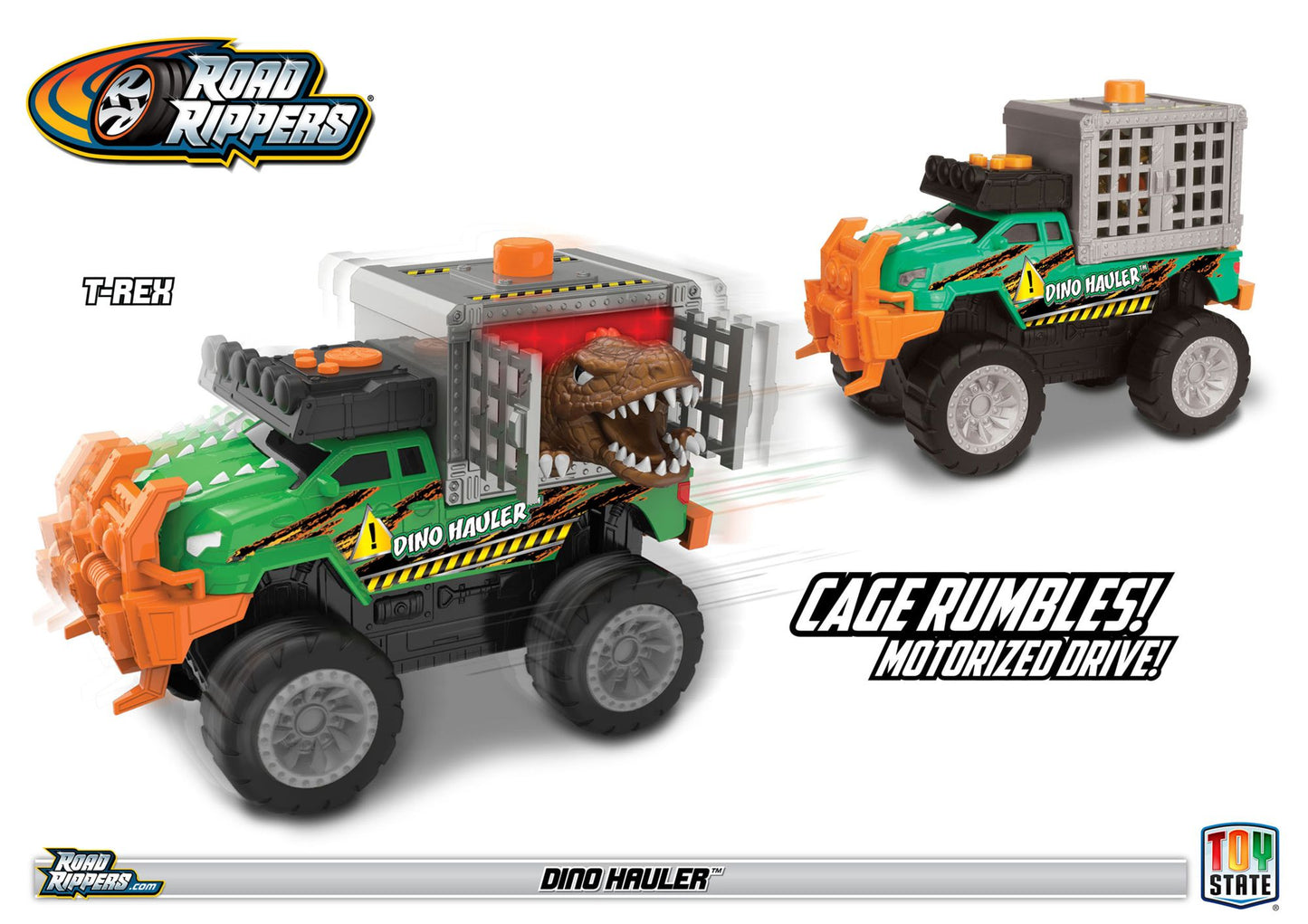 Road Rippers T-Rex Dino Hauler Light & Sound Vehicle