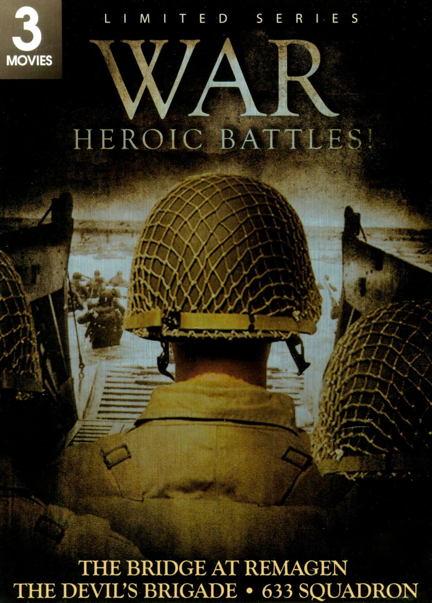 War: Heroic Battles! - The Bridge at Remagen/The Devil's Brigade/633 Squadron