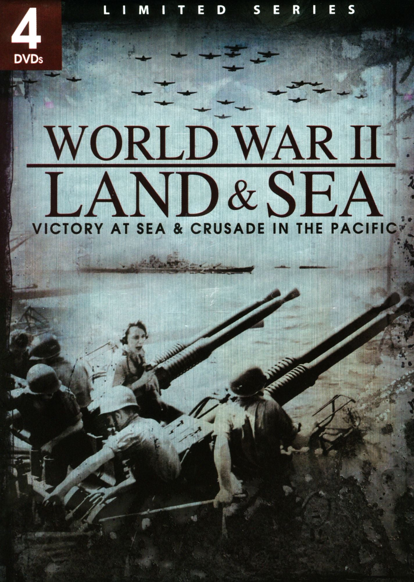 World War II: Land & Sea - Victory at Sea & Crusade in the Pacific [4 Discs]