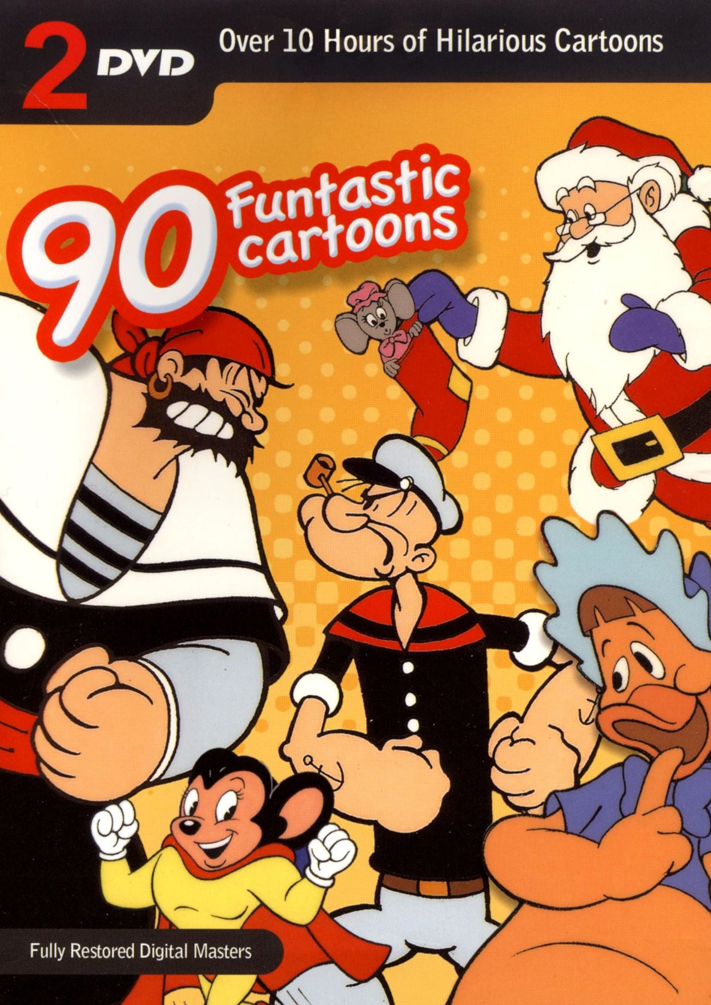 90 Funtastic Cartoons [2 Discs]