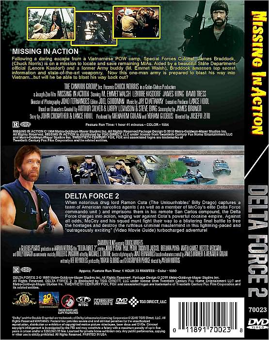 Missing in Action/Delta Force 2