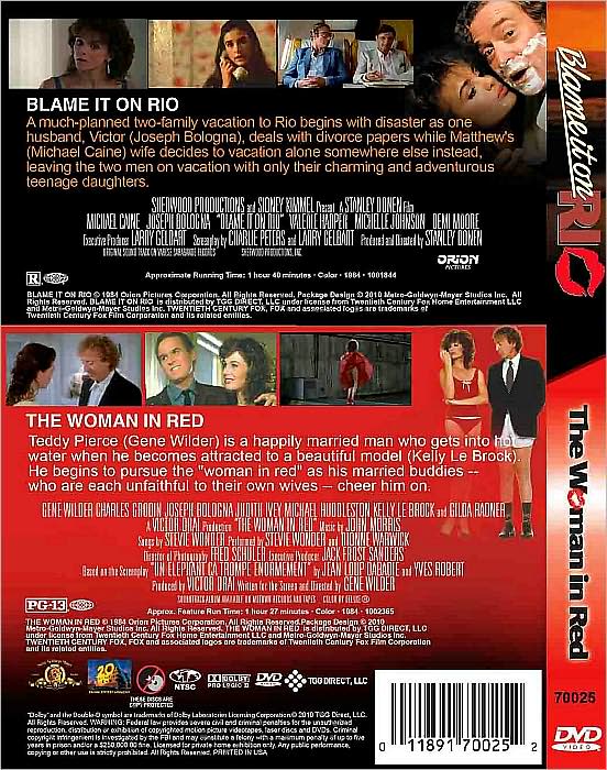 Blame It on Rio/The Woman in Red