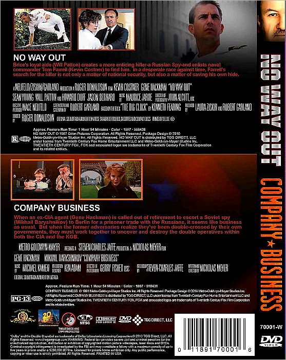 No Way Out/Company Business