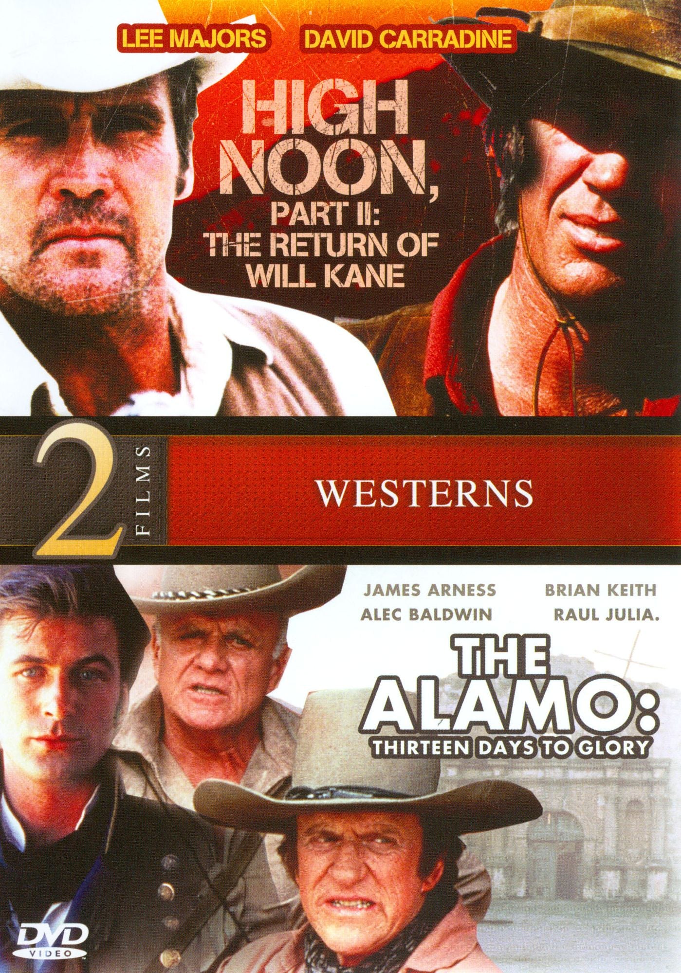 High Noon, Part II: The Return of Will Kane/The Alamo: Thirteen Days to Glory [2 Discs]