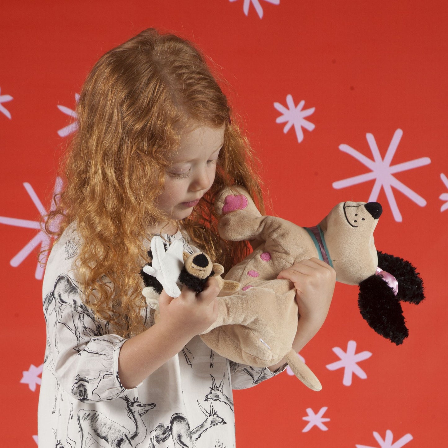 Nursing Nana Dog Stuffed Animal