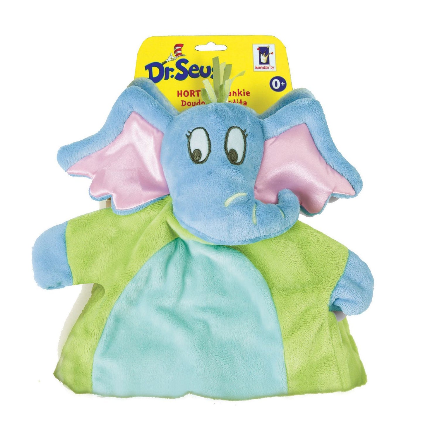 Manhattan Toy Dr. Seuss Horton Baby Tactile Snuggle Blankie