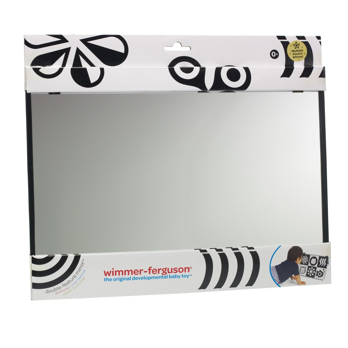 Manhattan Toy Wimmer Ferguson Double-Feature Mirror Baby Toy