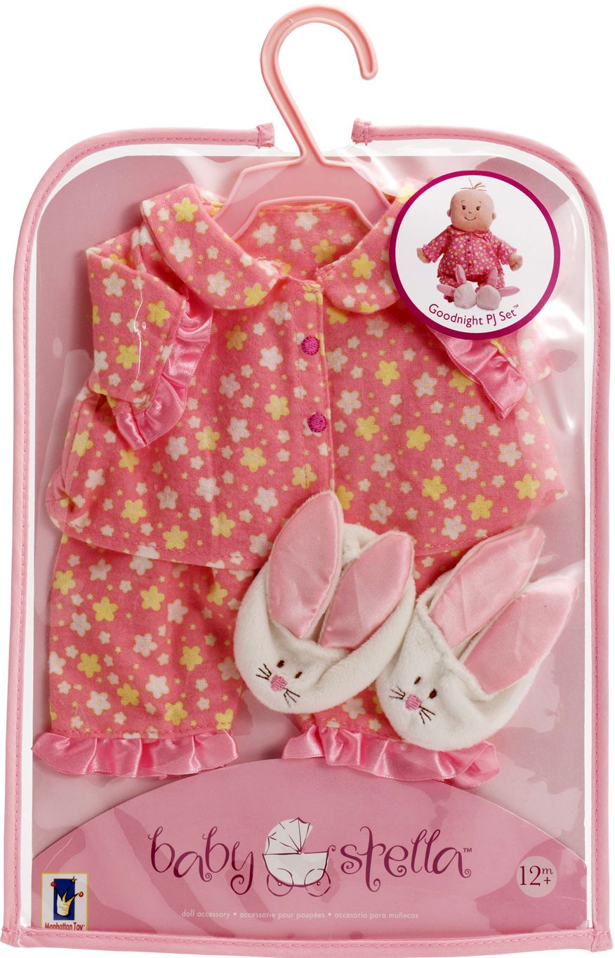 Baby Stella Doll Goodnight PJ Set