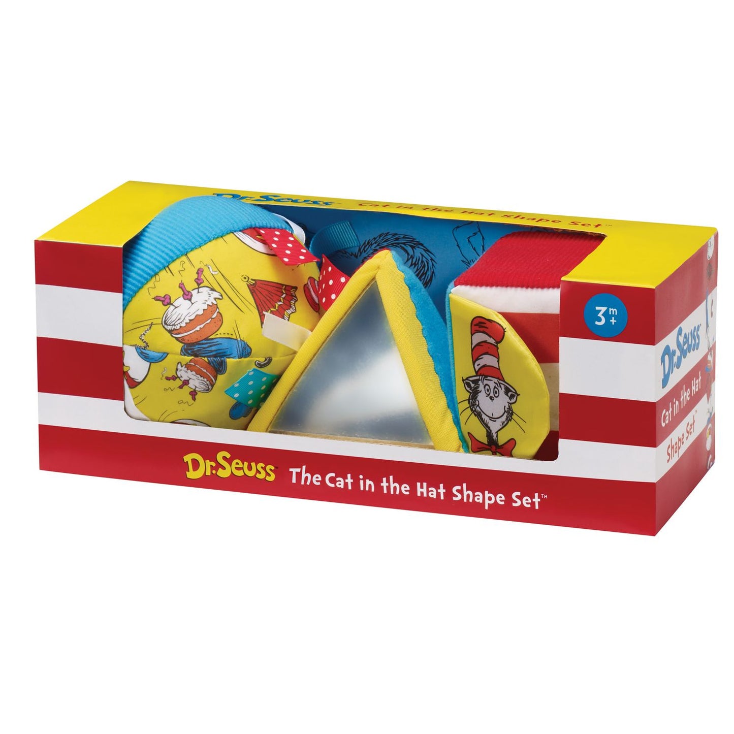 Manhattan Toy Dr. Seuss Cat in the Hat Shape Set Baby Activity Toy