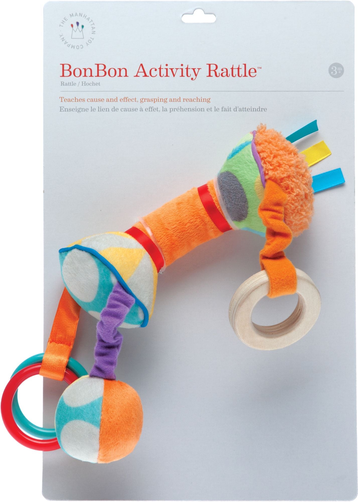 Bon Bon Soft Activity Rattle