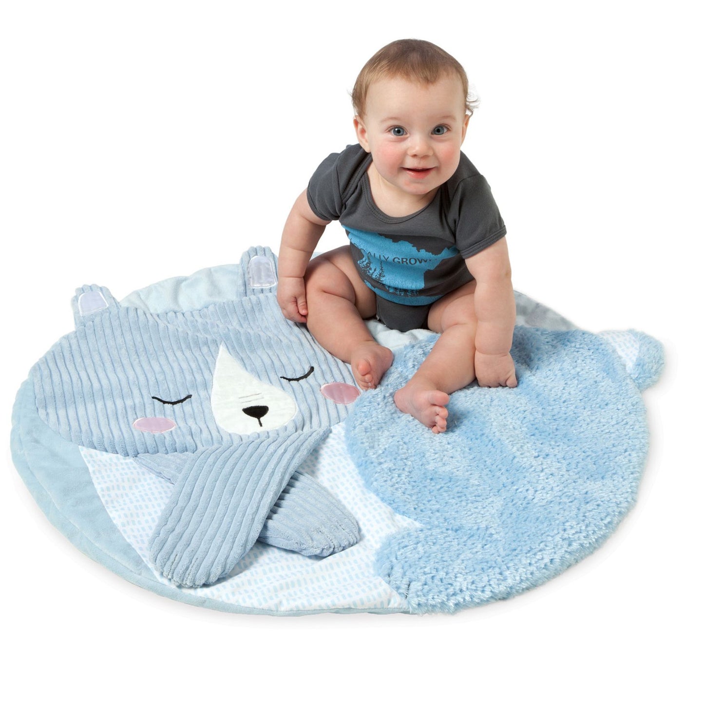 Manhattan Toy Travel + Comfort Tactile Bear Play Mat