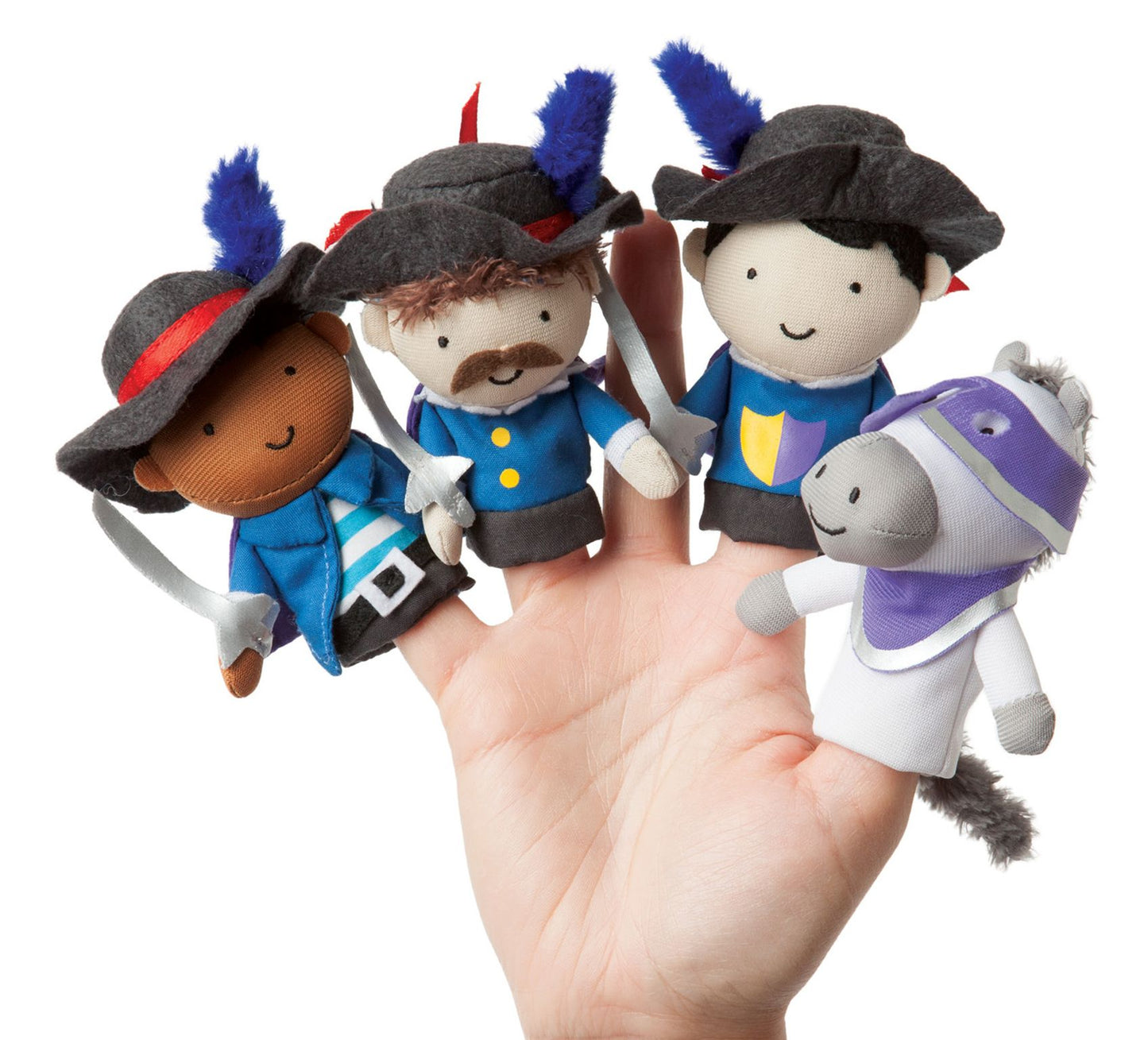 Manhattan Toy Storytime - Musketeer Mates Finger Puppet Set