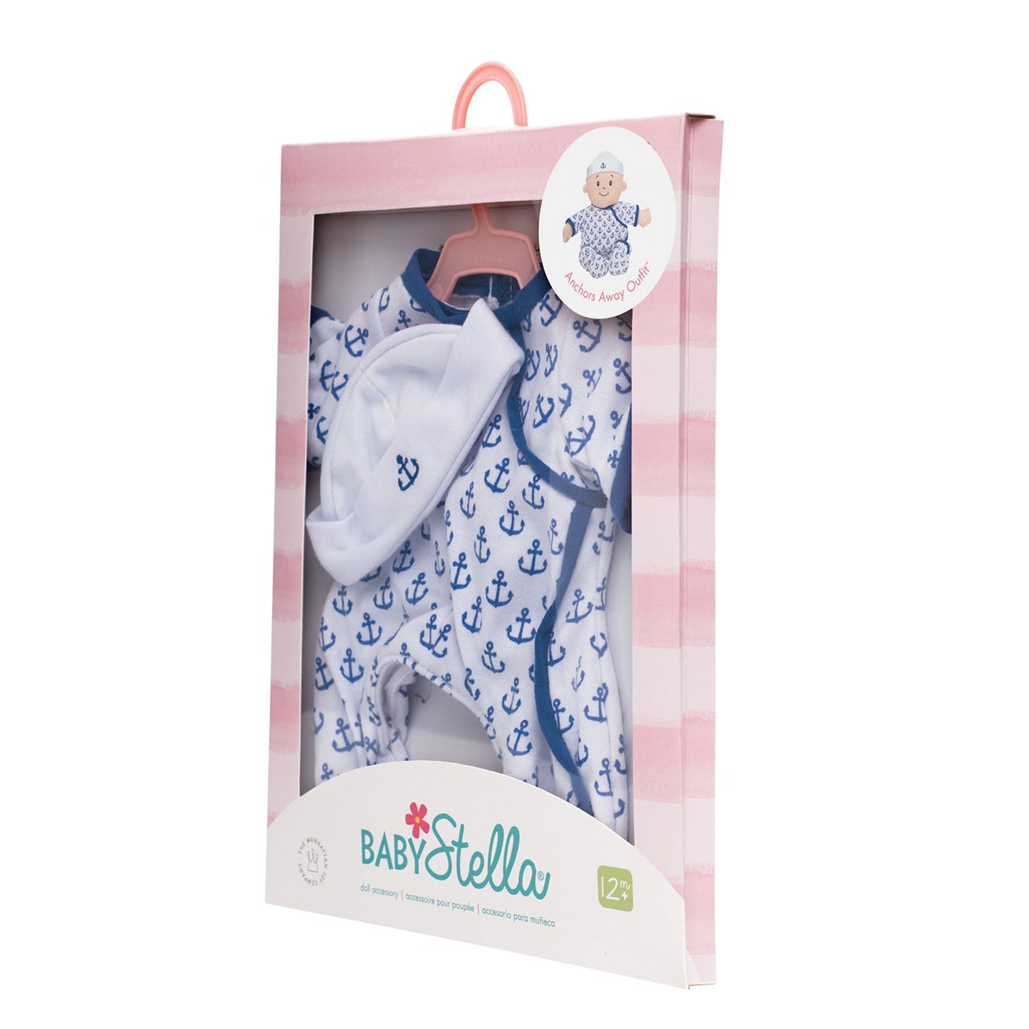 Manhattan Toy Baby Stella - Anchors Away 15" Baby Doll Outfit