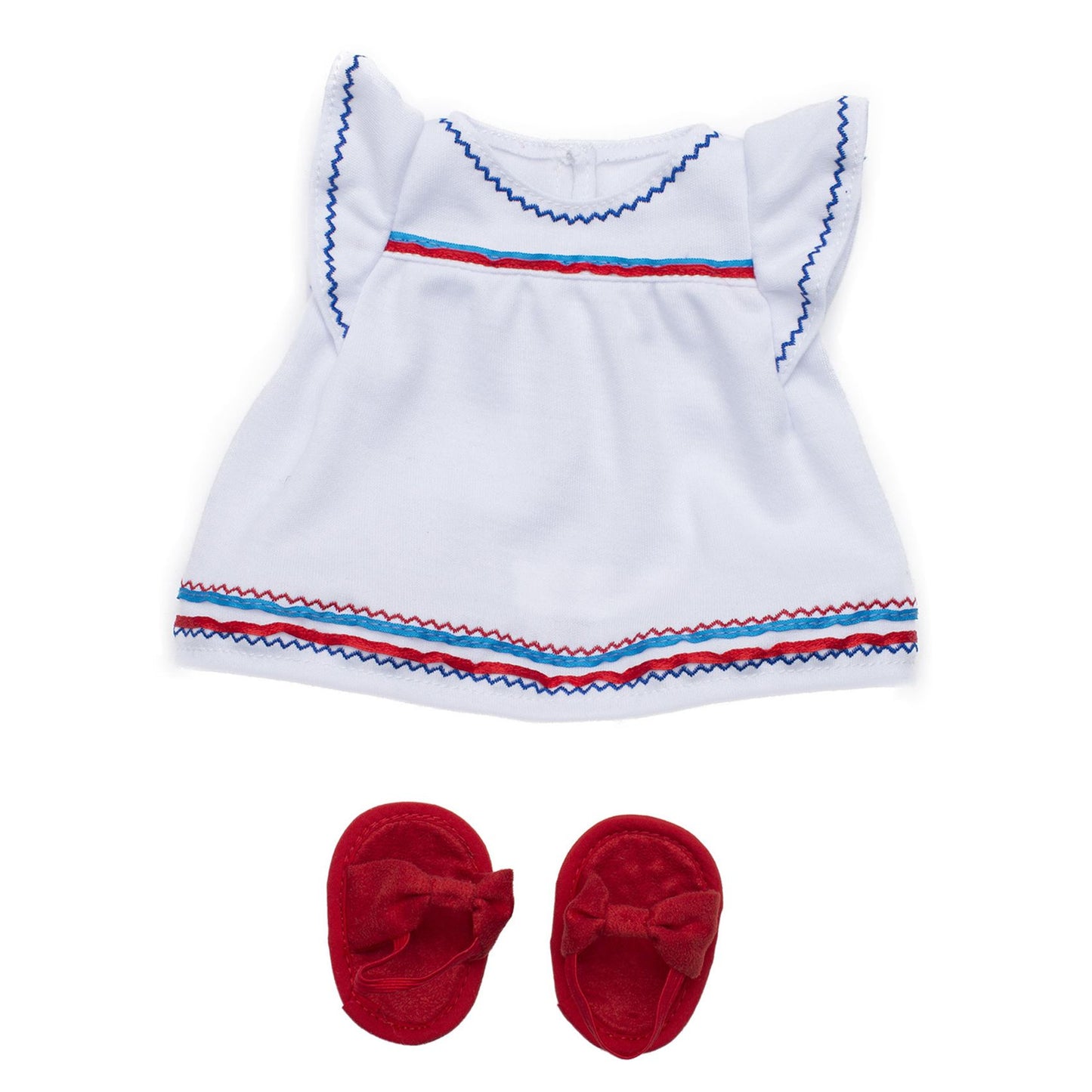 Manhattan Toy Baby Stella - Liberty Dress & Sandals 15" Baby Doll Outfit