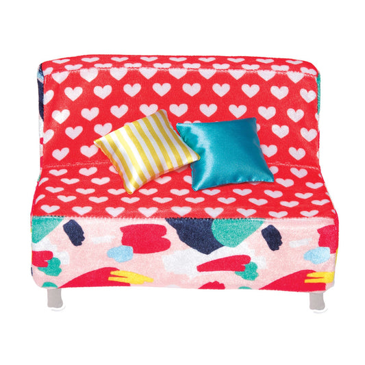 Manhattan Toy Groovy Girls - Heart to Heart Sofa Doll Accessory