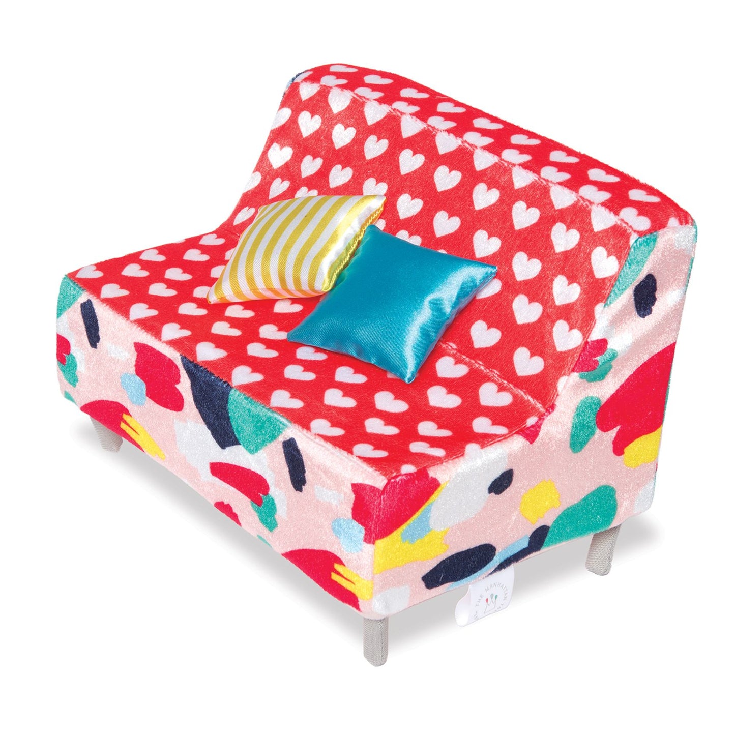 Manhattan Toy Groovy Girls - Heart to Heart Sofa Doll Accessory