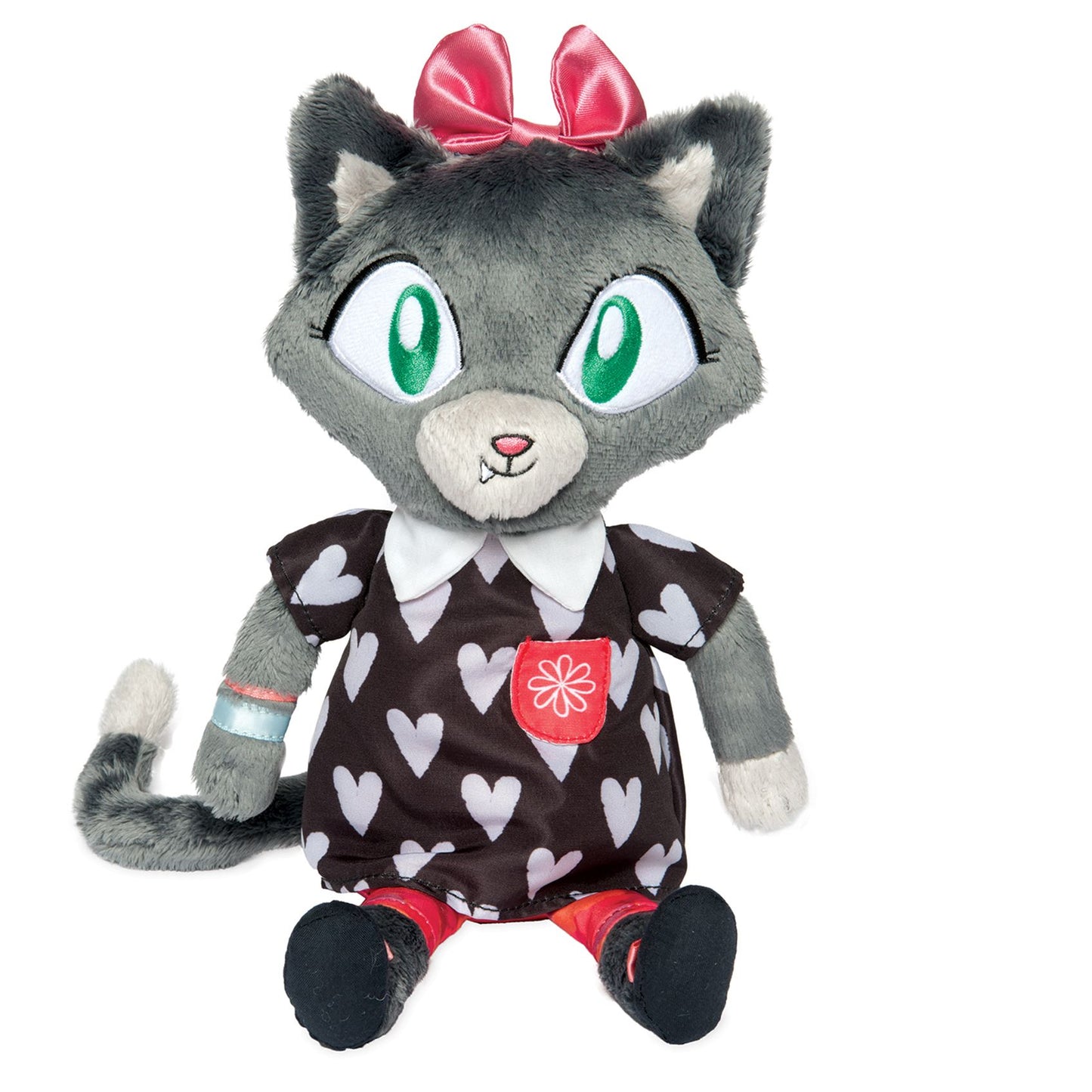 Manhattan Toy Alley Cat Club - Purrrl 14" Plush Toy