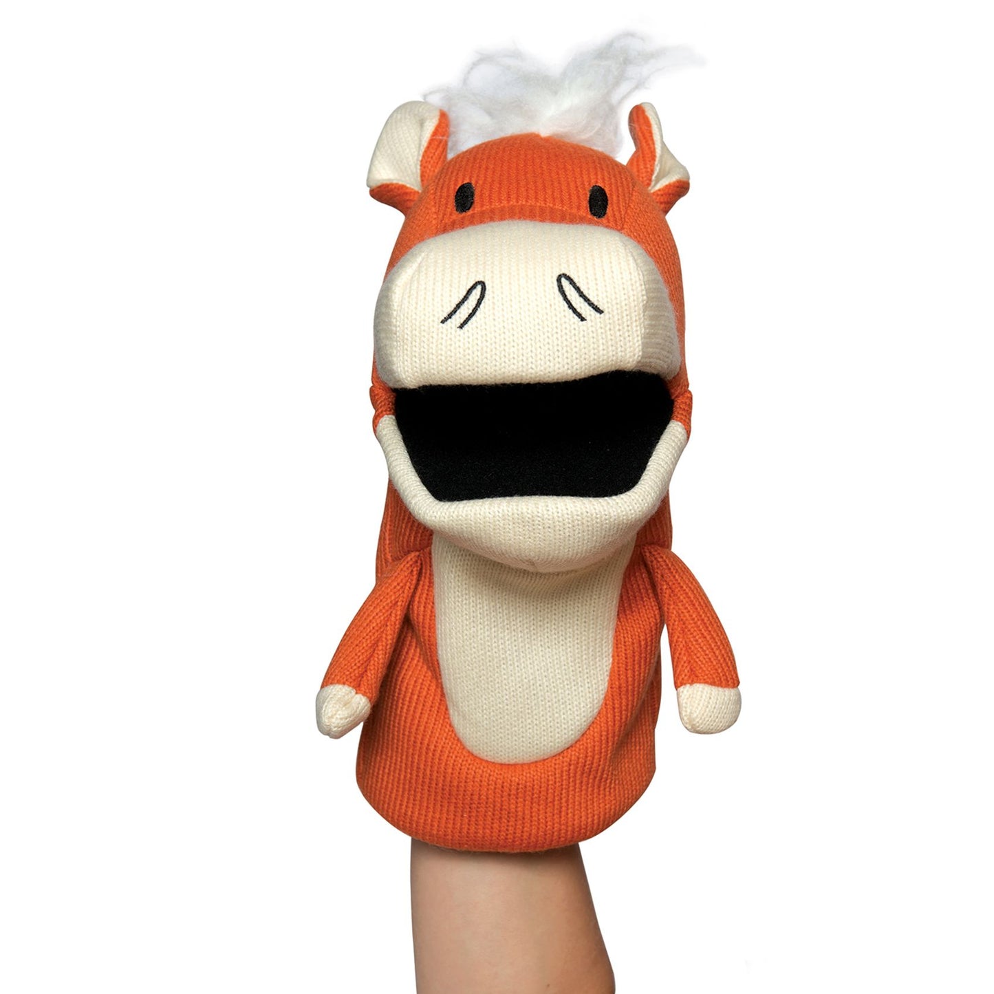 Manhattan Toy Knit Puppets - Hoofly Hand Puppet