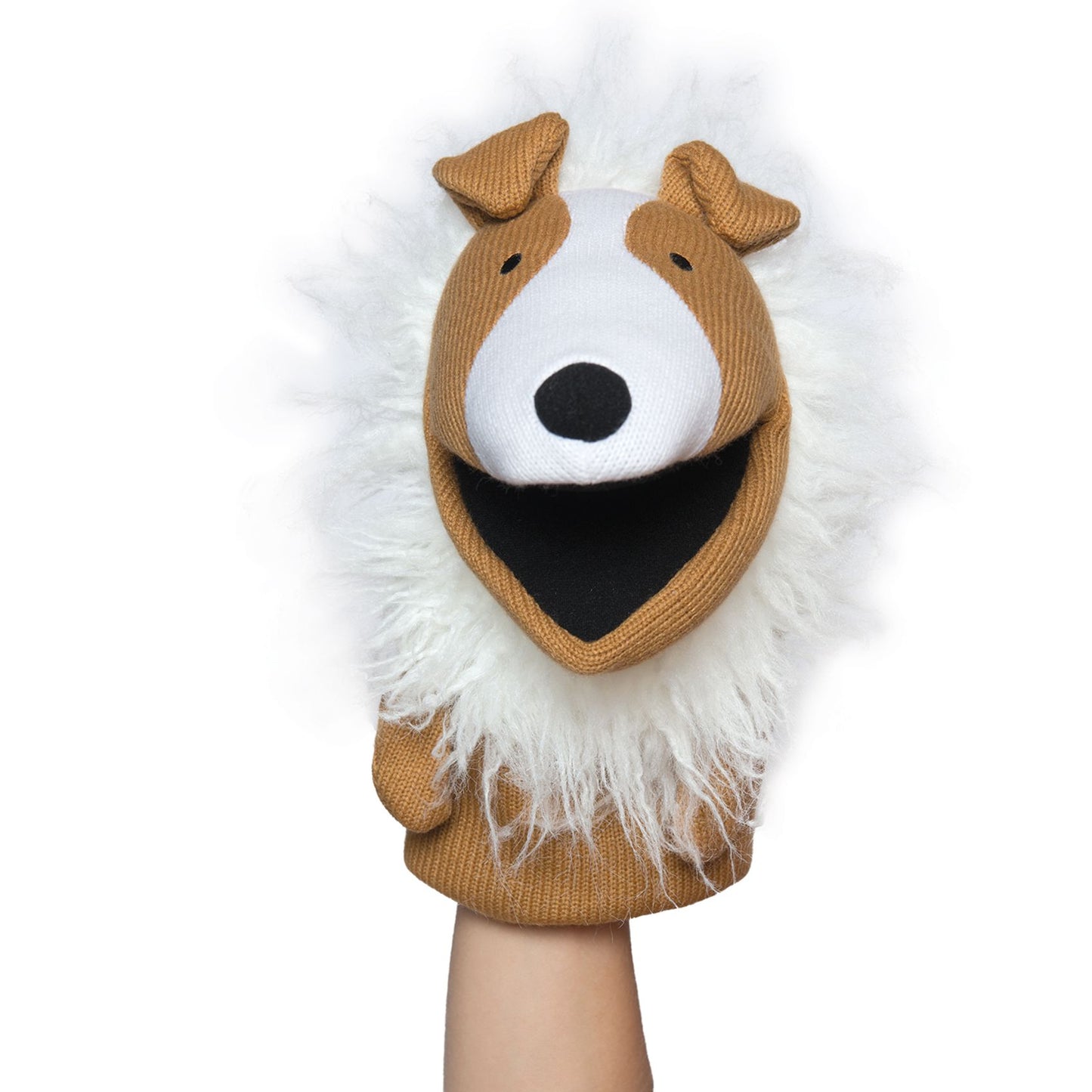 Manhattan Toy Knit Puppets - Collin Hand Puppet